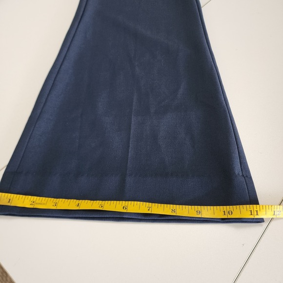 Banana Republic Factory Womens Bootcut Sculpted Stretch Pant Size 10 Navy Blue - Picture 13 of 14